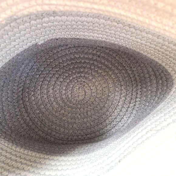 New with Tags Blue Ombre Rope Tote Bag - Picture 6 of 7